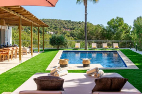 Hotel Cap Martinet Talamanca Vila Can Tashellu, Boutique 5 bed - Sea and Forest View